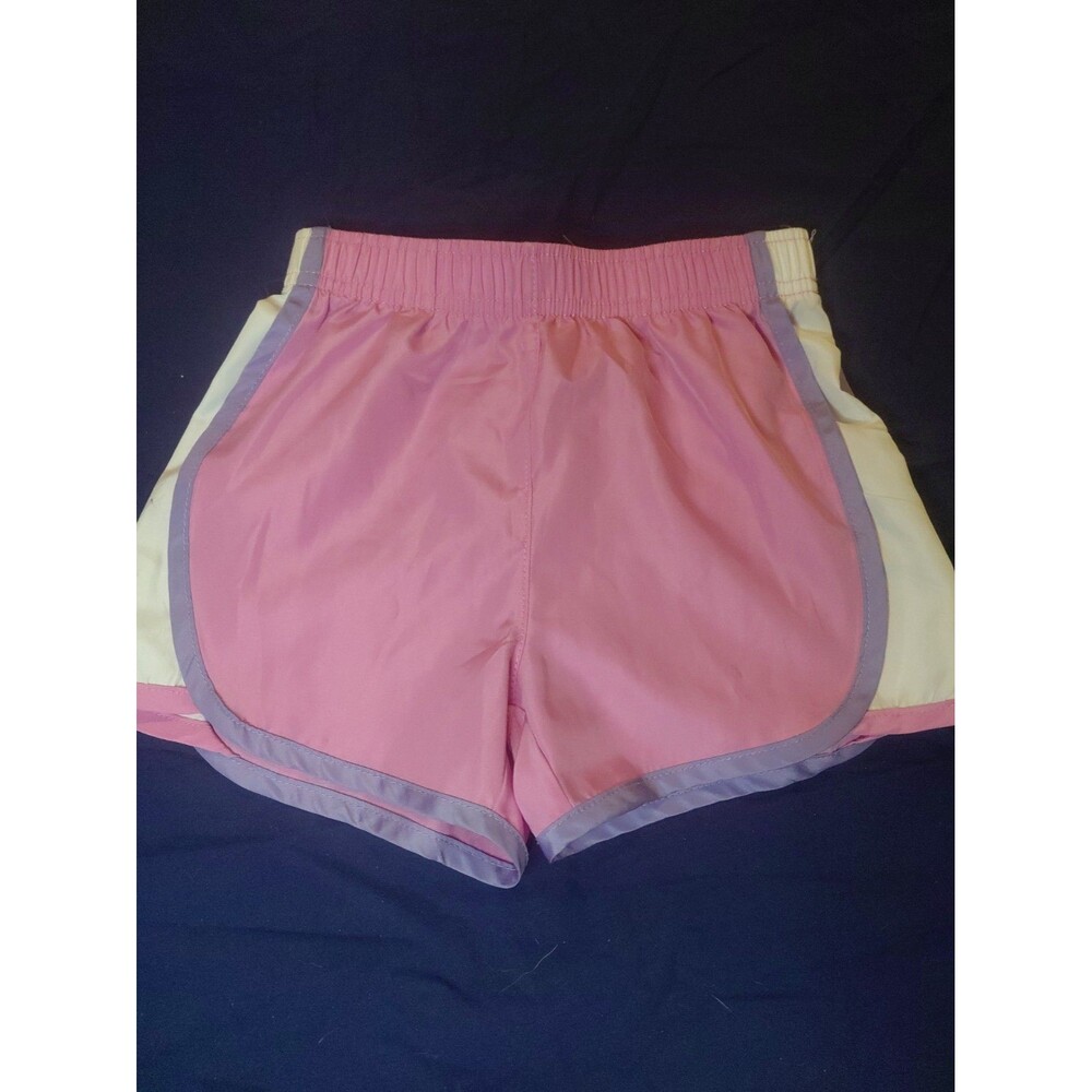 Bcg Girls Pink Purple And White Athletic Shorts Size 4t